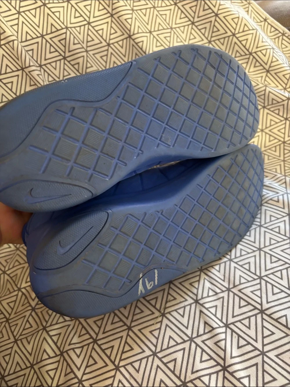 Nike Men’s High-Top Strap Sneakers — Royal Blue